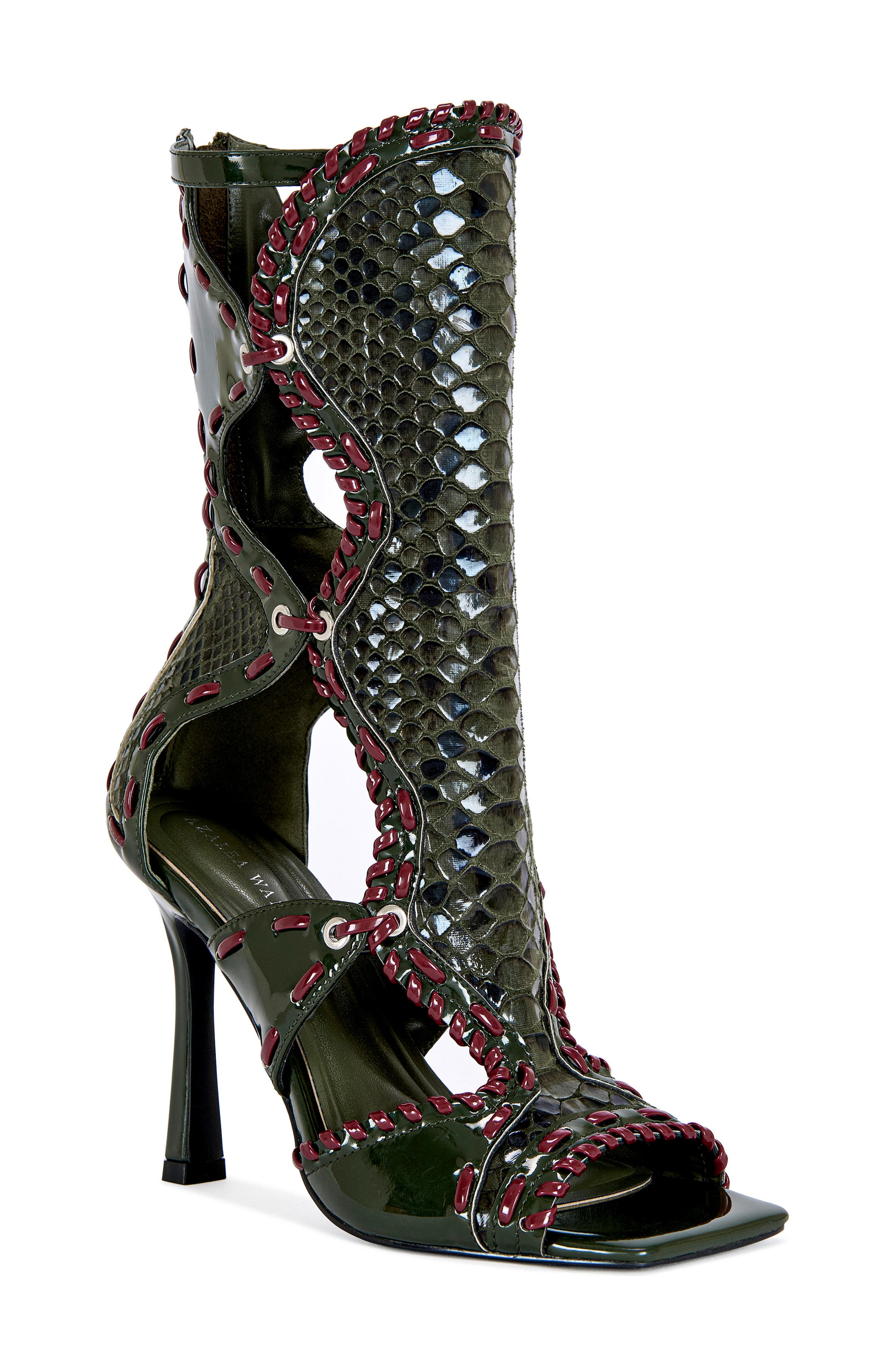 Indrani Bootie, Main, color, OLIVE