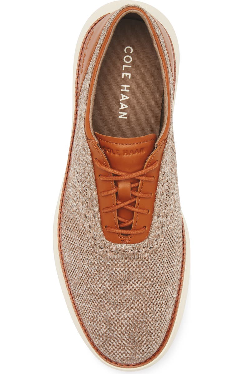 Cole Haan Grand Remix Oxford, Alternate, color, Silver Lining/ Acorn