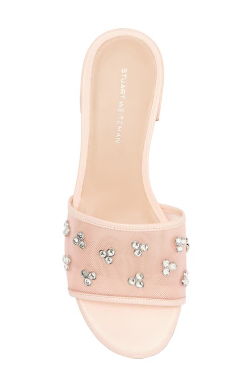 Stuart Weitzman Tammy Crystal Slide Sandal