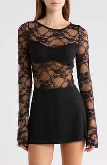 Feelix Long Sleeved Lace Bodysuit