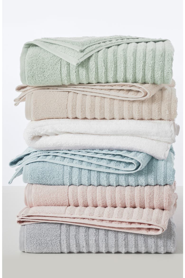 Combed Cotton 2-Pack Bath Towels, Alternate, color, LIGHT BLUE
