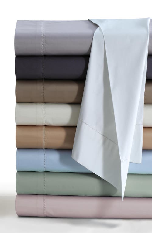 Azores Home 800 Thread Count Cotton Percale Sheet Set In Brown