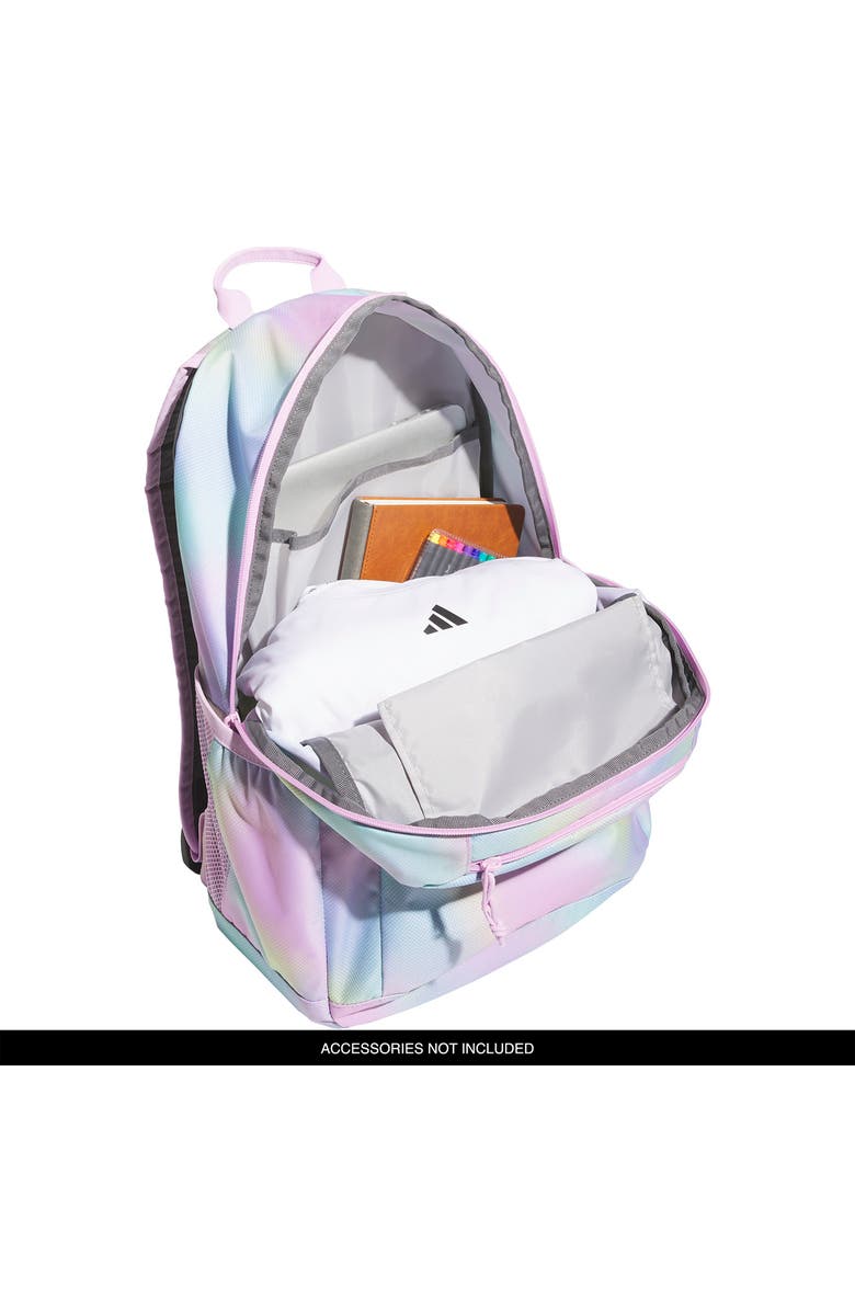 adidas Kids' Affiliate Backpack, Alternate, color, Gradient Bliss Lilac/ Purple