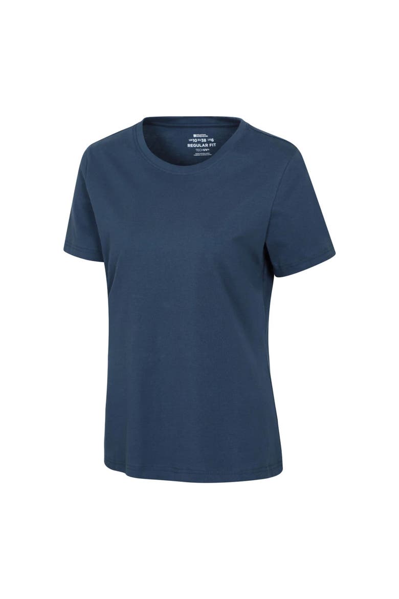 Three Peaks Graphic Back Print T-Shirt, Alternate, color, Navy
