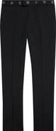 McQueen Studded Cotton Cigarette Pants
