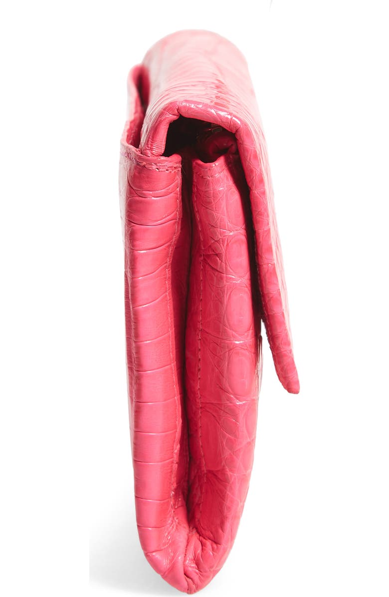 Nancy Gonzalez Small Gotham Genuine Crocodile Clutch, Alternate, color,