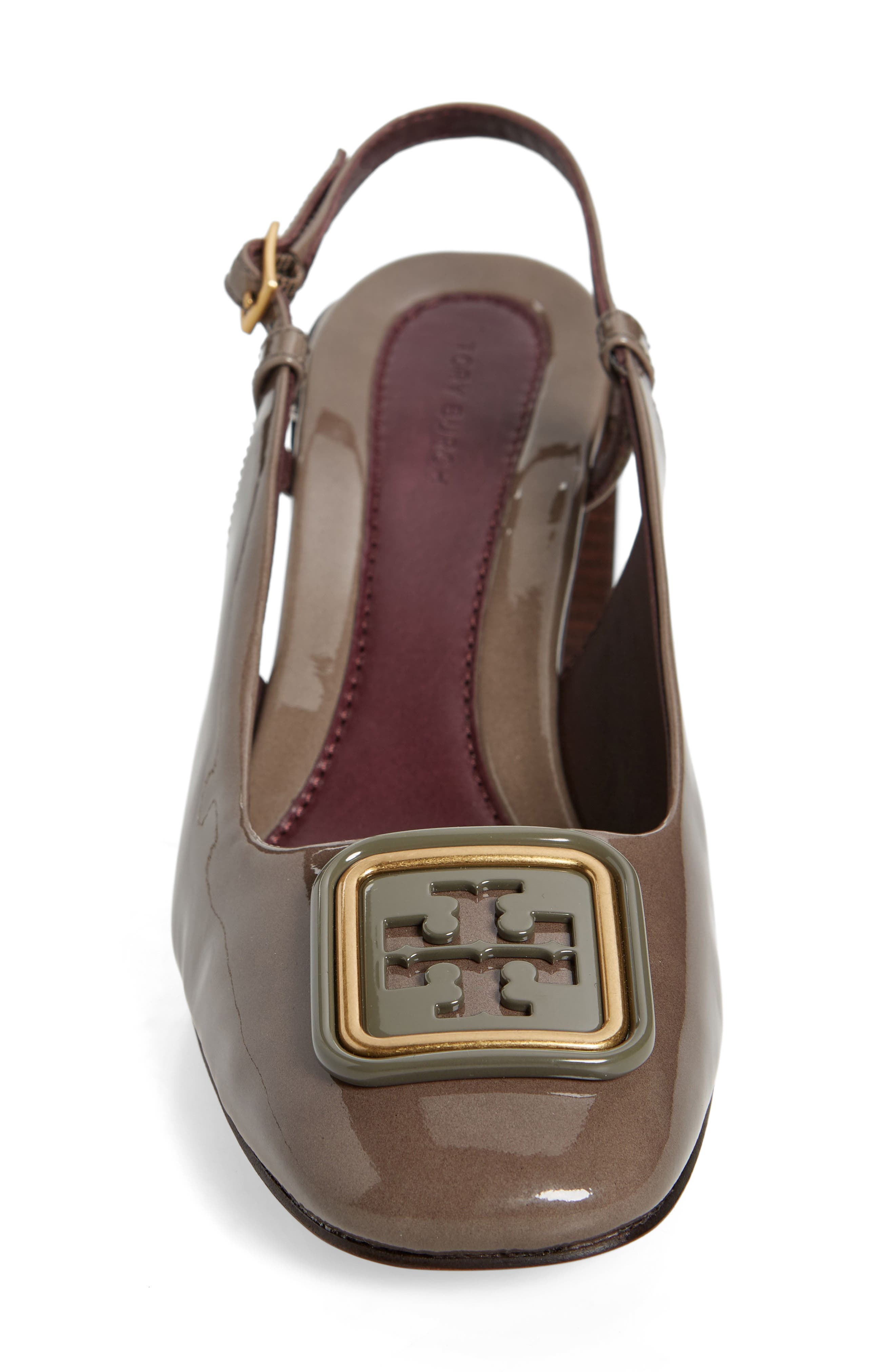 Georgia Bombé Slingback Pump, Alternate, color, SMOKE GRAY