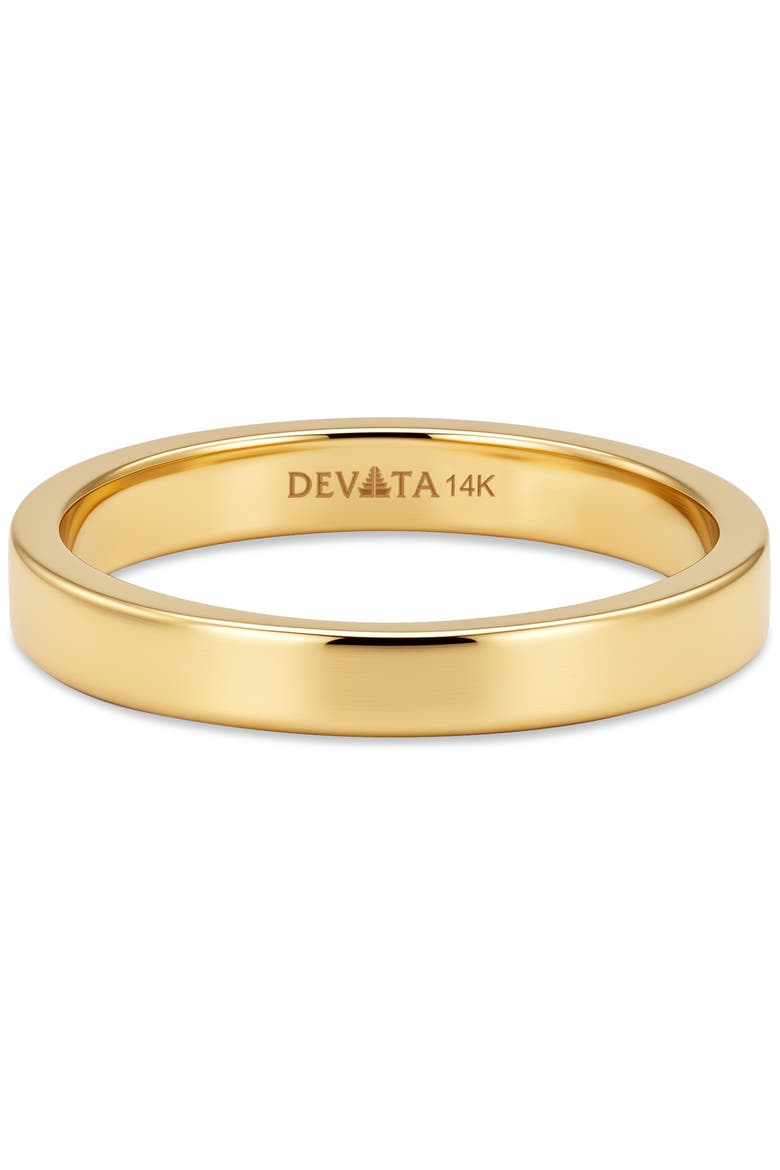 3mm Forever Band Ring in 14K Gold, Main, color, Gold