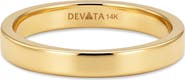 DEVATA 3mm Forever Band Ring in 14K Gold