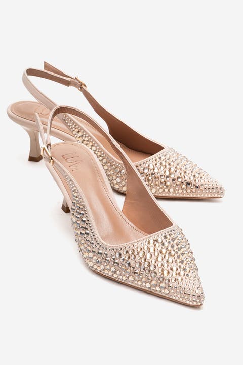Thea Slingback Pointed Toe Pump (Women)