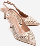 Prologue Shoes Thea Slingback Pointed Toe Pump
