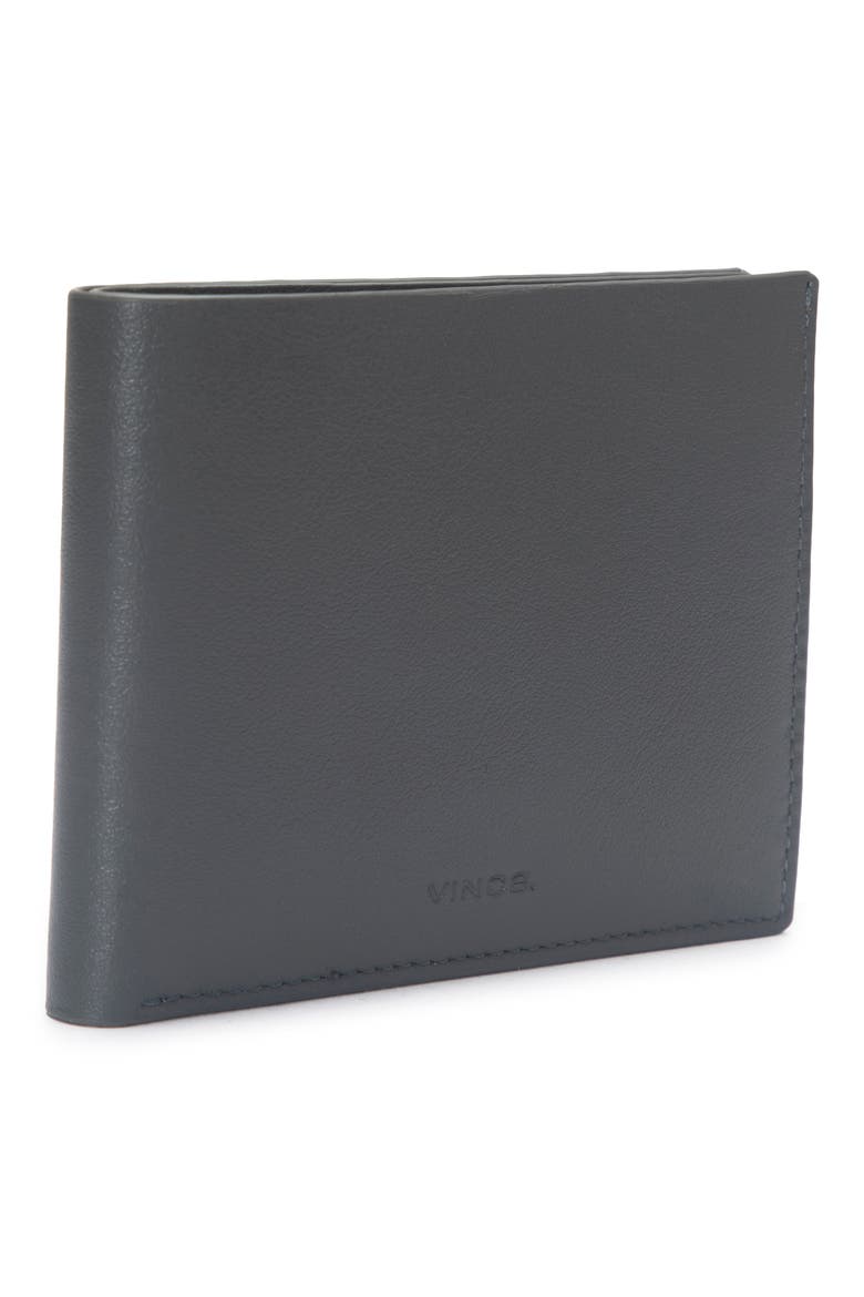 Nappa Leather Bifold Wallet, Alternate, color, FUMO