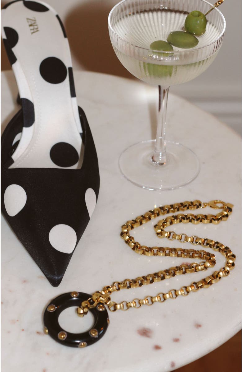 sccollection Riley Necklace, Alternate, color, Black