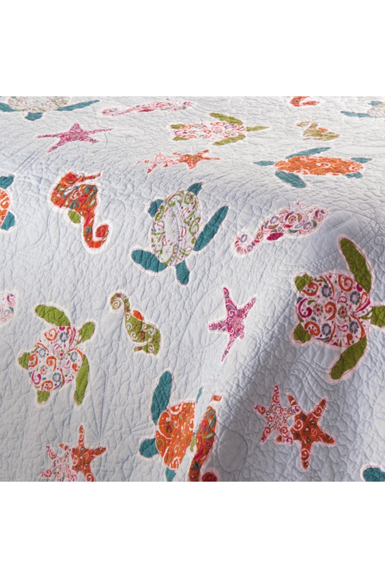 St. Kitts Coastal Quilt Collection Set, Alternate, color, Blue
