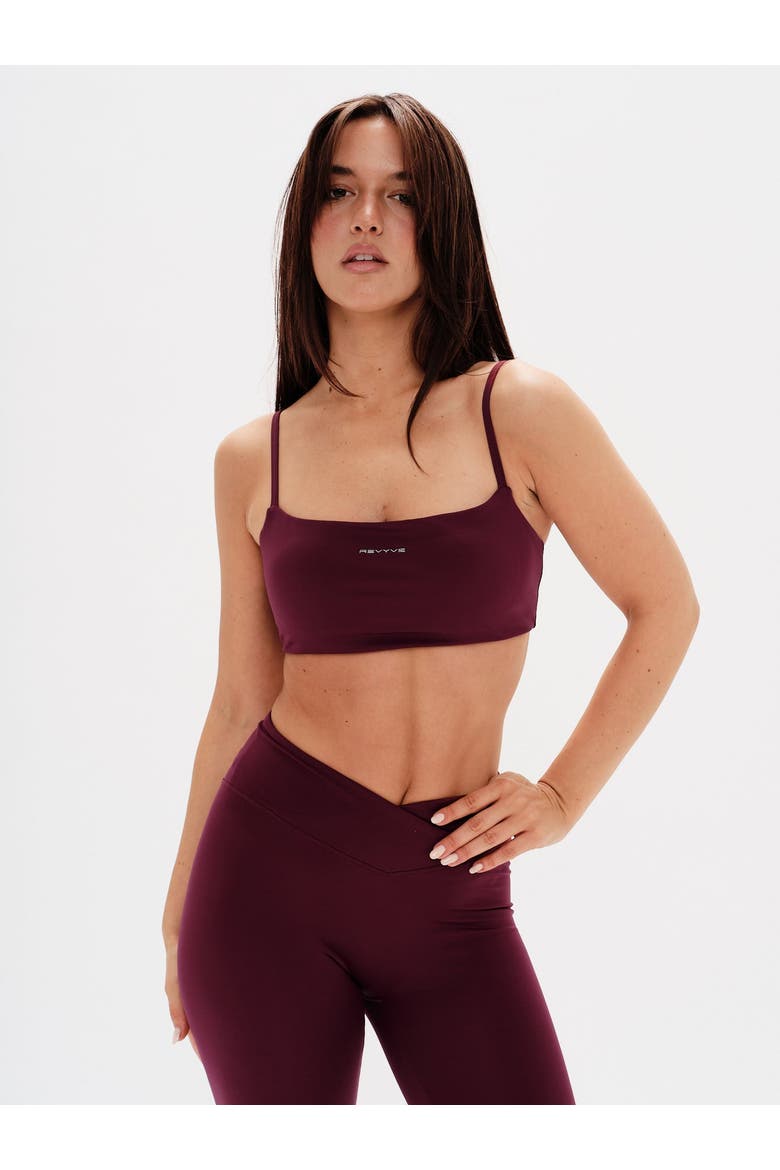 Luna Bra, Alternate, color, Mulberry Merlot
