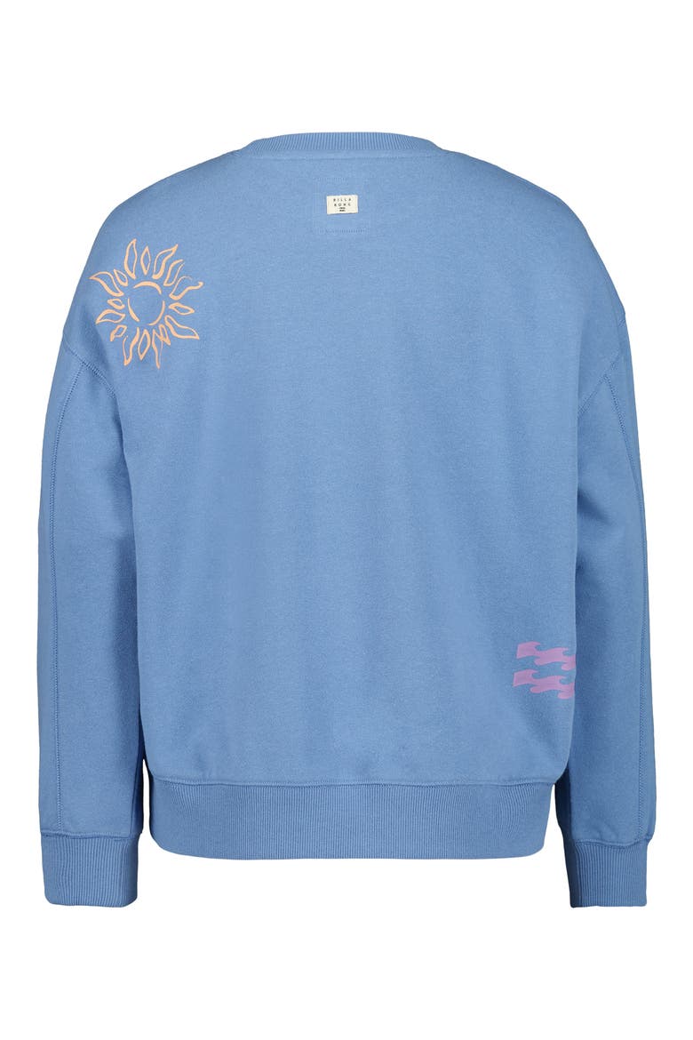 Kids' Kendal Graphic Sweatshirt, Alternate, color, ASHLEIGH BLUE
