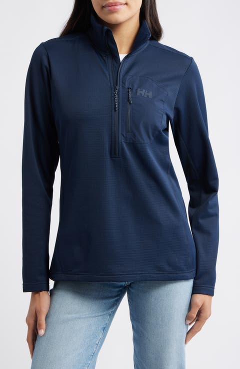 Versalite Grid Fleece Half Zip Pullover