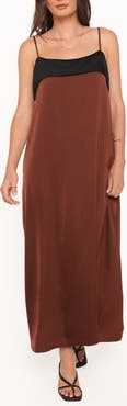 Petal & Pup Carita Colorblock Maxi Dress