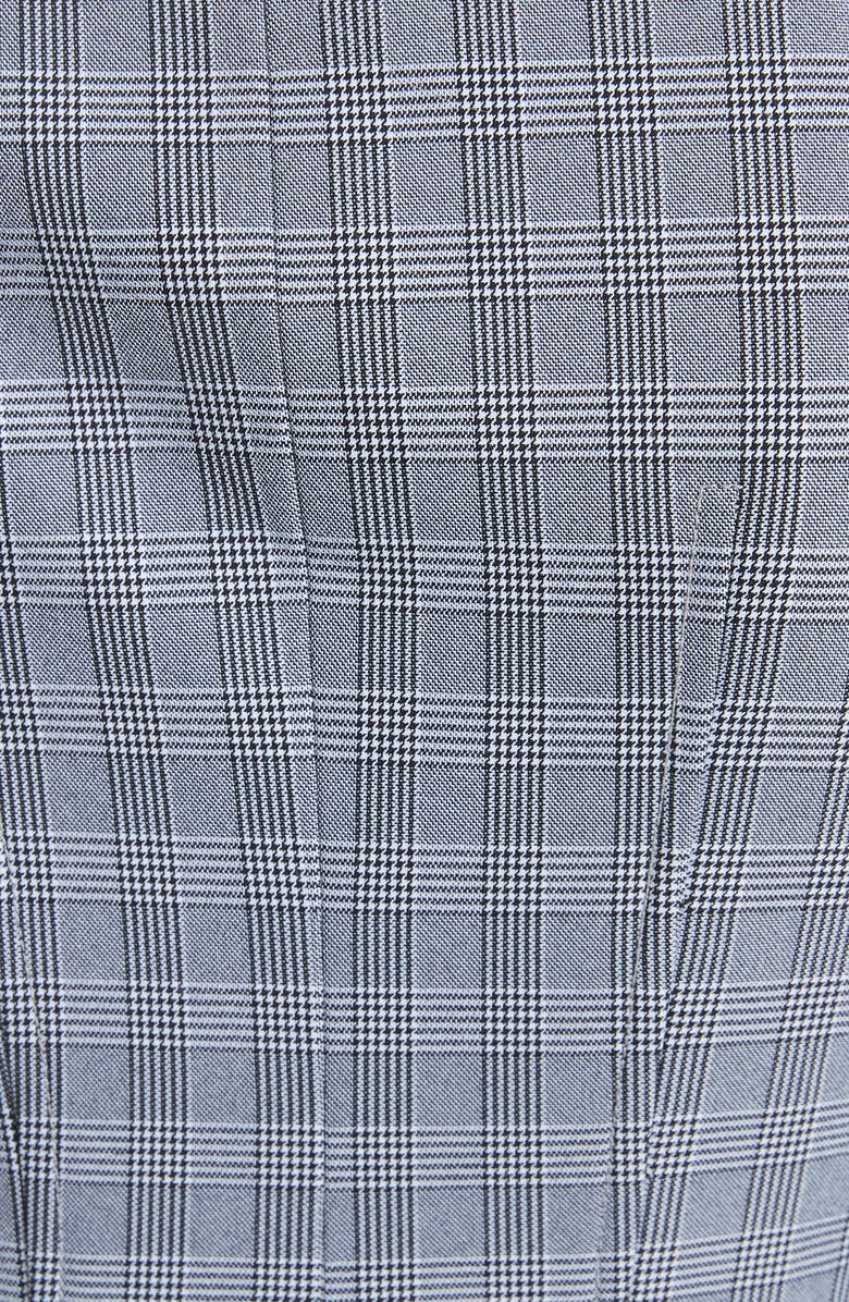 Theory McClair Plaid Off the Shoulder Jacket, Alternate, color, 