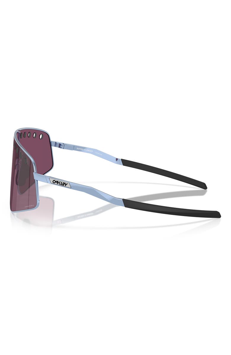 Oakley Sutro<sup>™</sup> TI Sweep 138mm Prizm<sup>™</sup> Shield Sunglasses, Alternate, color, Black Grey