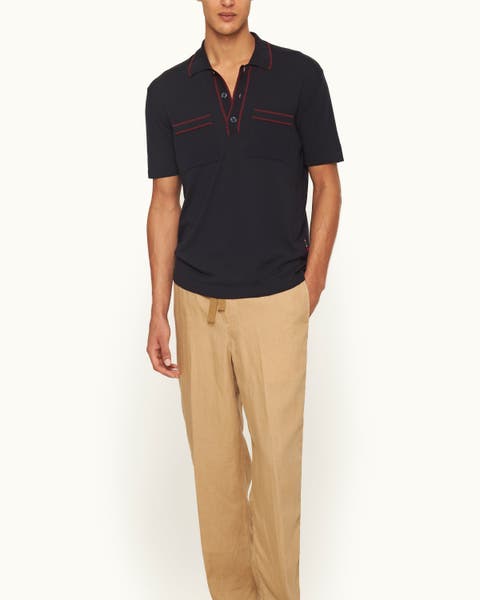 Keeling Tailored-Fit Polo Shirt