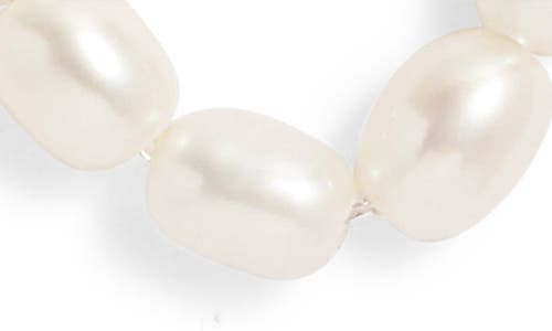 Set & Stones Landon Freshwater Pearl Pendant Necklace In Metallic