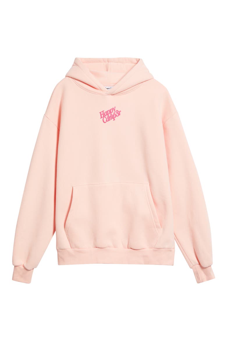 Puff Series Core Logo Cotton Blend Hoodie, Alternate, color, SNOWY STRAWBERRY