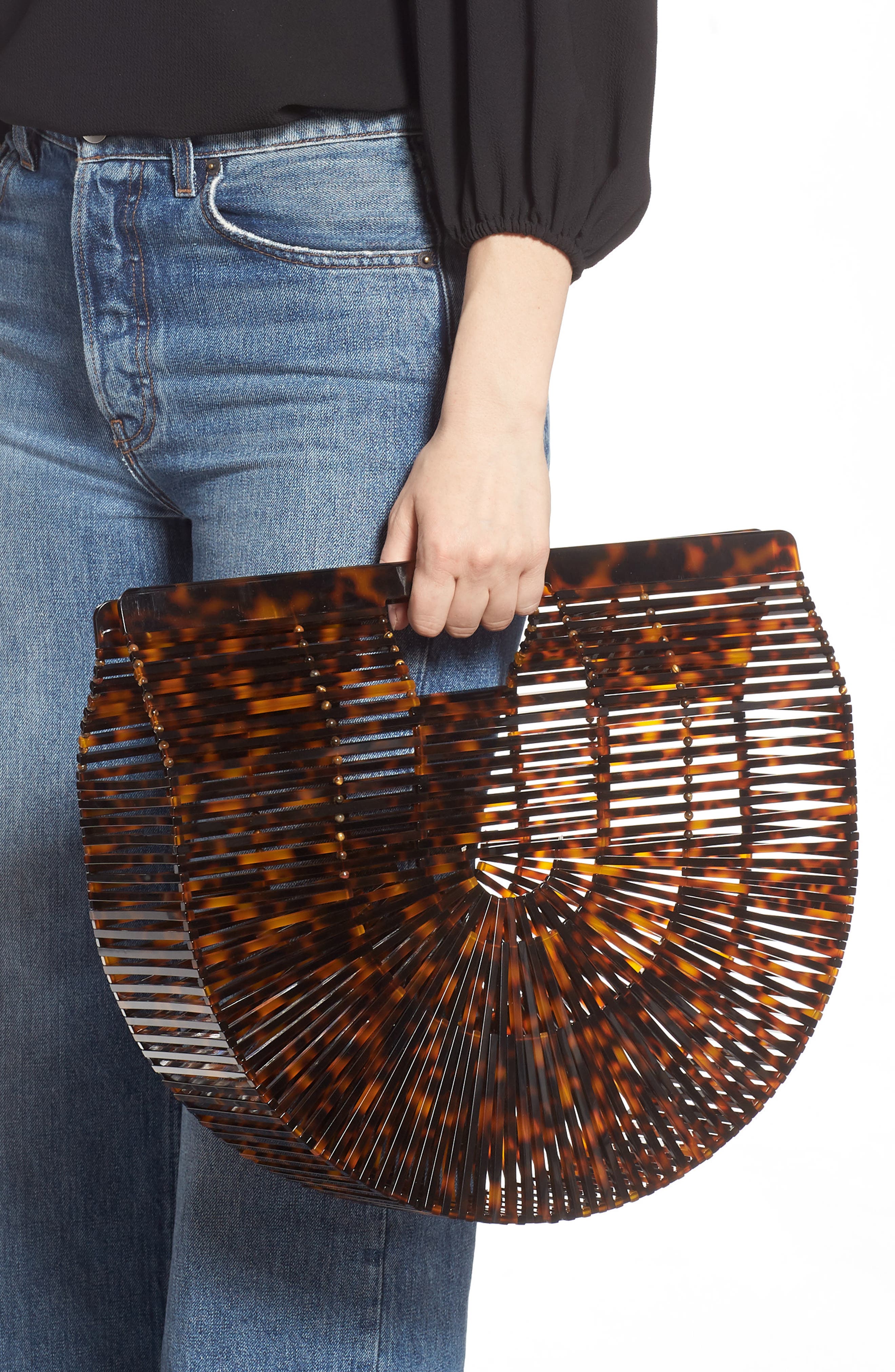 Cult Gaia Extra Large Ark Handbag, Alternate, color, 