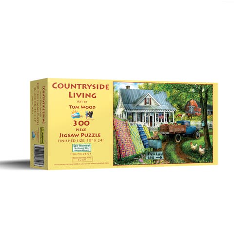 Countryside Living 300 piece Jigsaw Puzzle for Adults