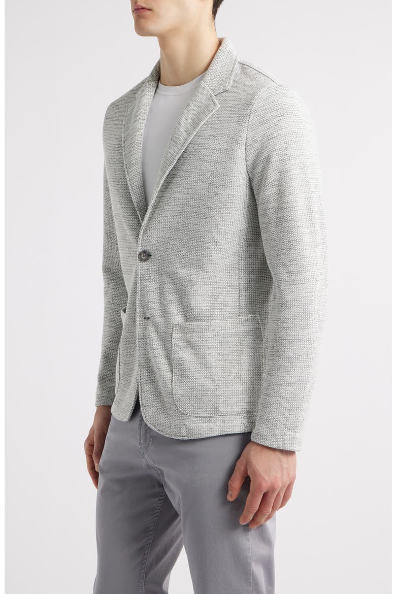 Sudbury Textured Knit Sport Coat, Alternate, color, LIGHT GREY