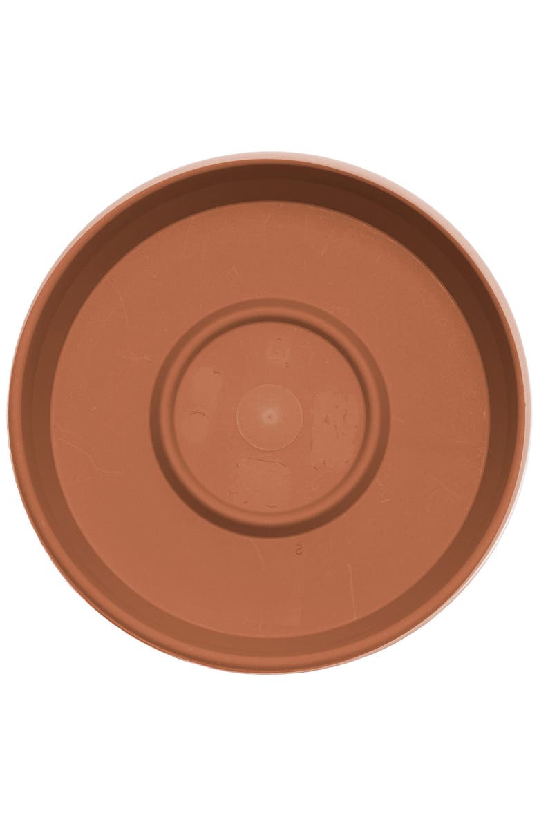 Bloem Terra 20 Inch Resin Saucer, Alternate, color, Brown