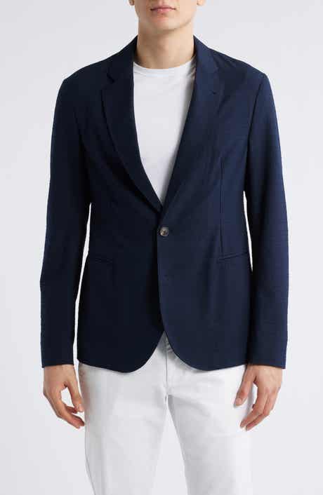 Emporio Armani Seersucker Soft Jacket