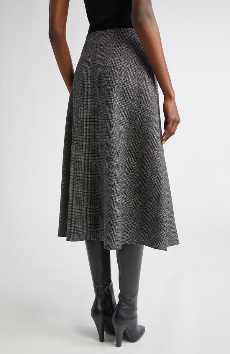 Michael Kors Collection Draped Wool Wrap Skirt, Alternate, color,