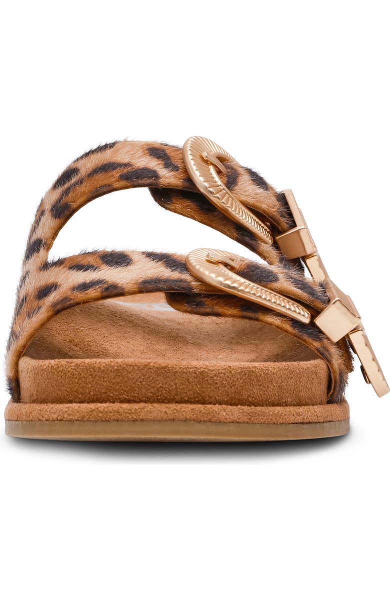 DV by Dolce Vita Percy Slide Sandal, Alternate, color, Leopard Faux Calf Hair
