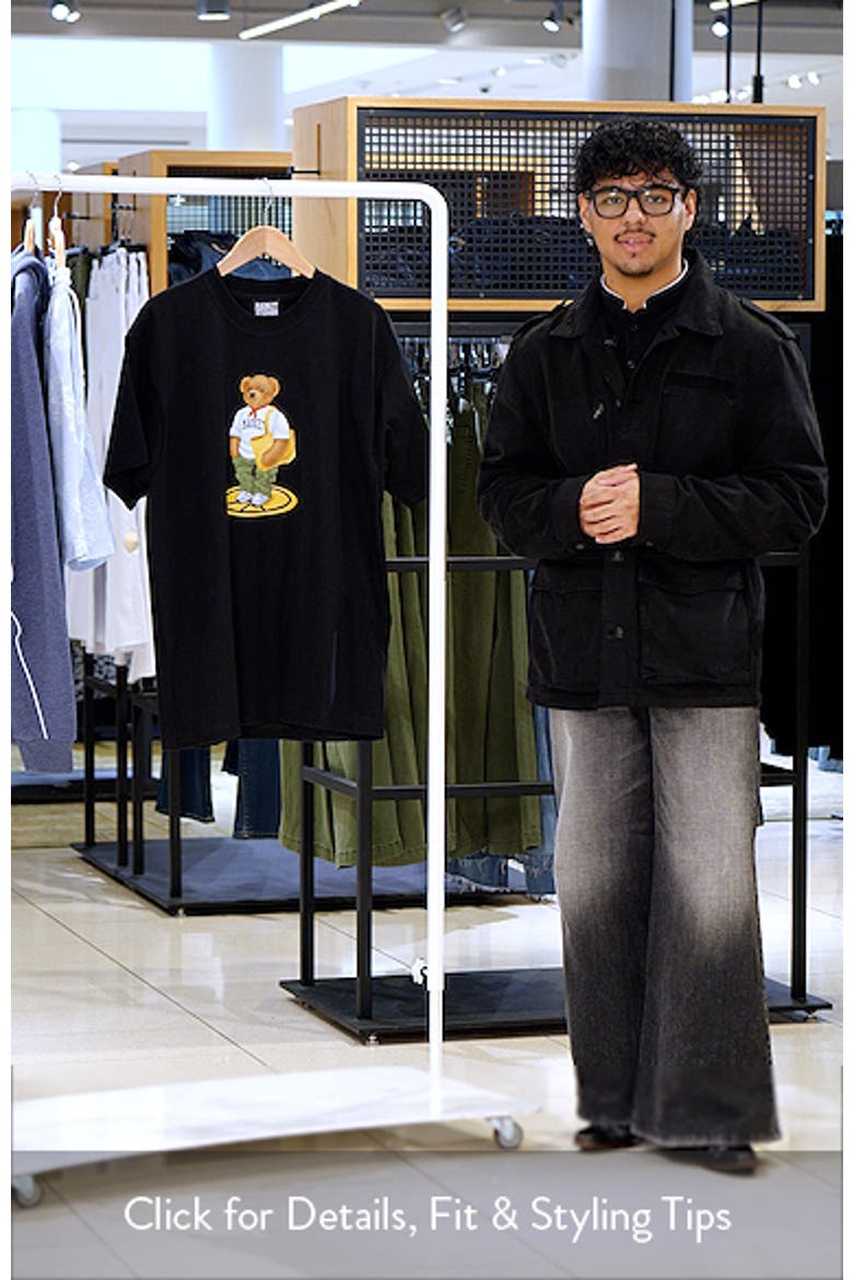 Stand for Peace Bear Graphic T-Shirt video