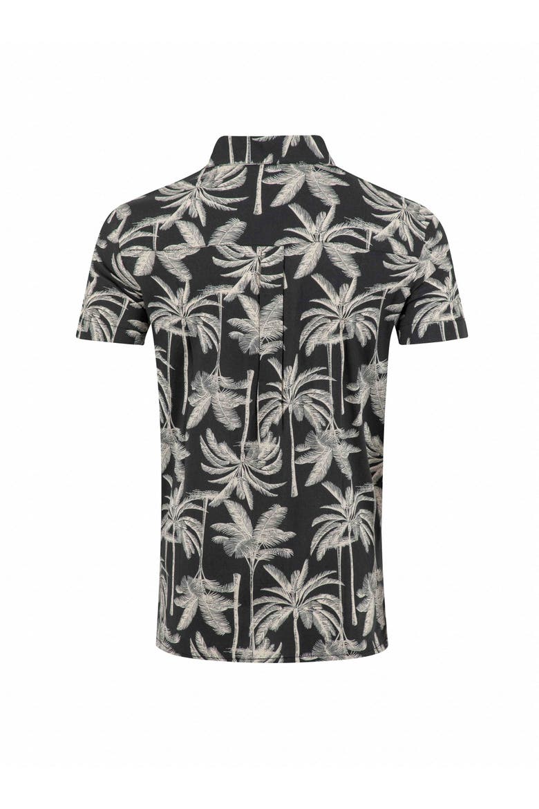 Holborn Printed Short Sleeve Shirt, Alternate, color, Black