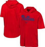 Nike Youth Nike Red Philadelphia Phillies Dri-FIT Hooded T-Shirt