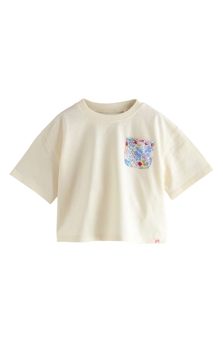 NEXT Kids' Assorted 4-Pack Cotton T-Shirts, Alternate, color, Multi White