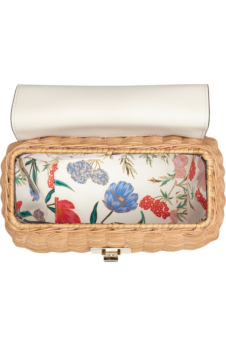Kate Spade New York bloom street - justina wicker satchel, Alternate, color,