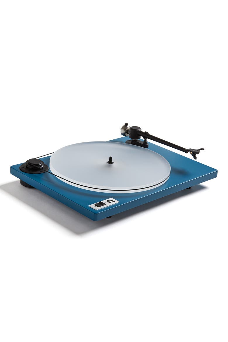 Orbit 2 Plus Turntable with Built-in Preamp and Ortofon OM 5E Cartridge, Alternate, color, Blue Dusk