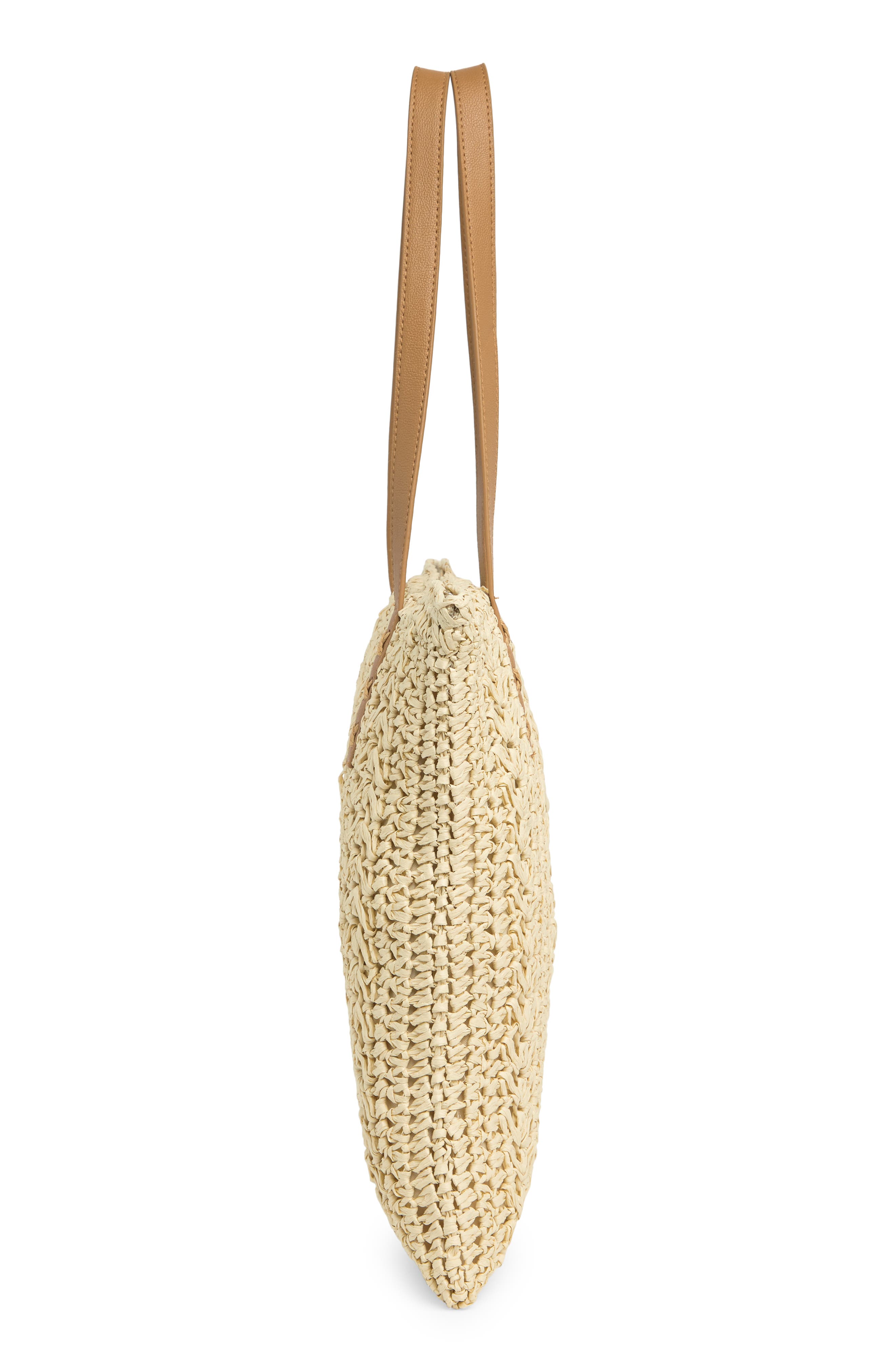 Lulla Collection by Bindya Straw Shoulder Bag | Nordstromrack