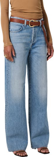 Annina High Waist Wide Leg Jeans