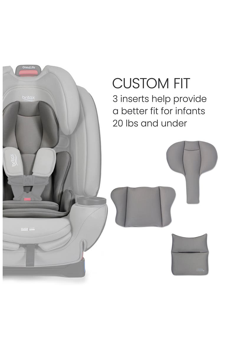 One4Life® ClickTight® All-in-One Car Seat & Booster Combo, Alternate, color, MINERAL GRAY