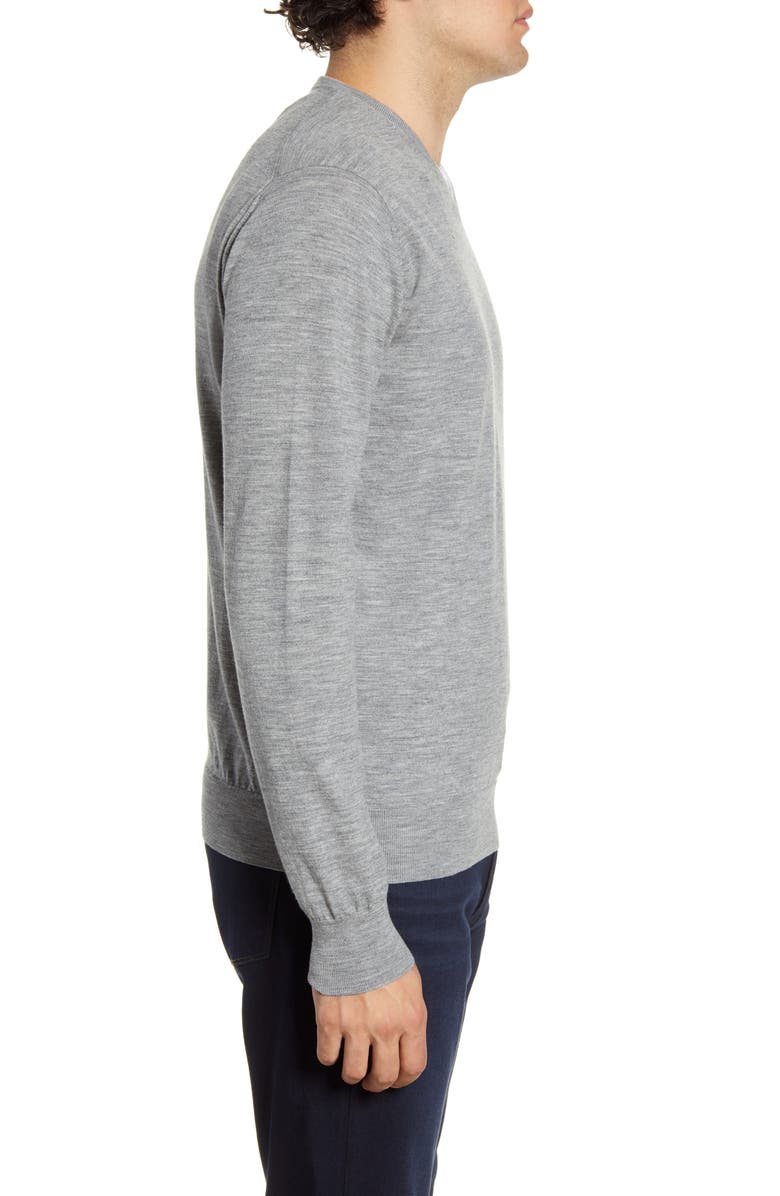 Peter Millar Excursionist Flex V-Neck Wool Blend Sweater, Alternate, color,
