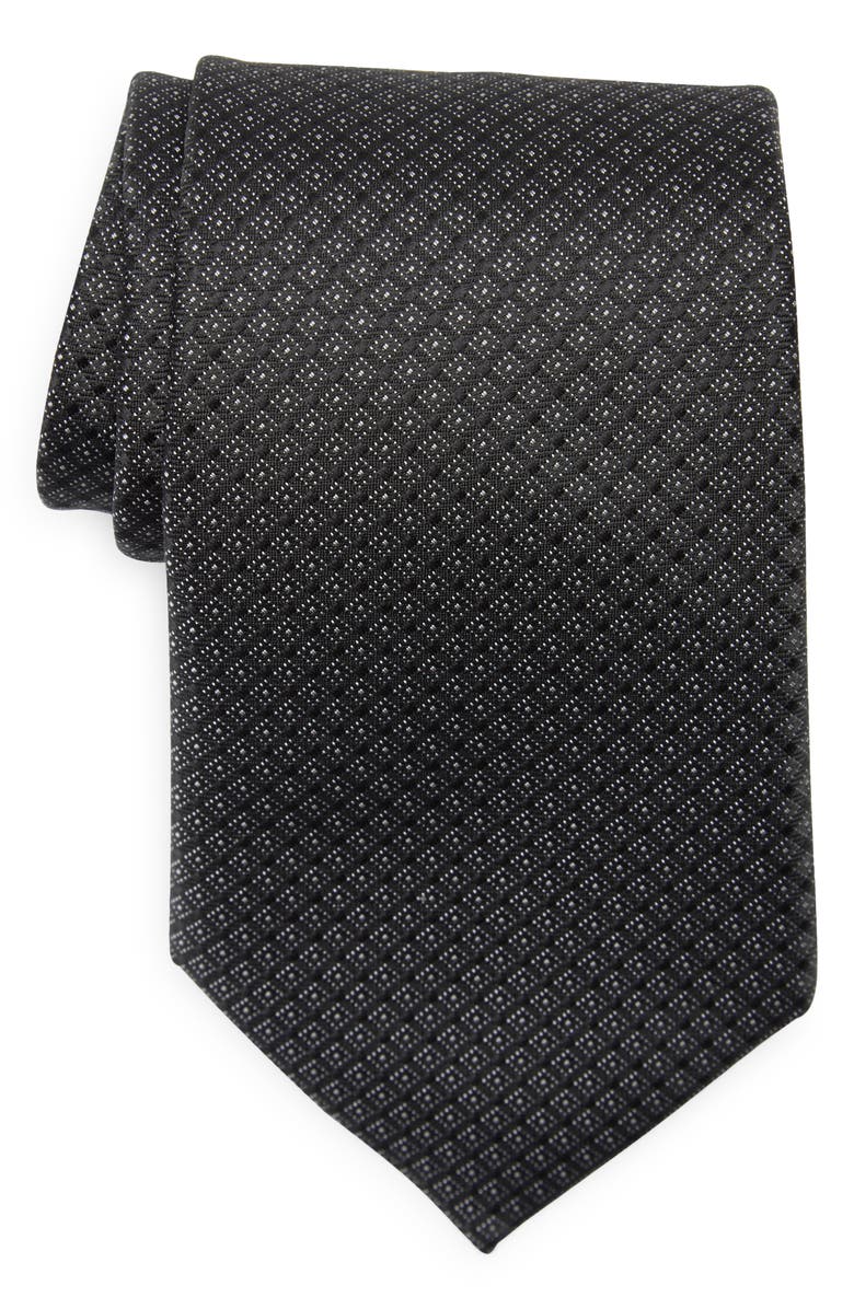 Michael Kors Boulder Mini Tie, Main, color, Black