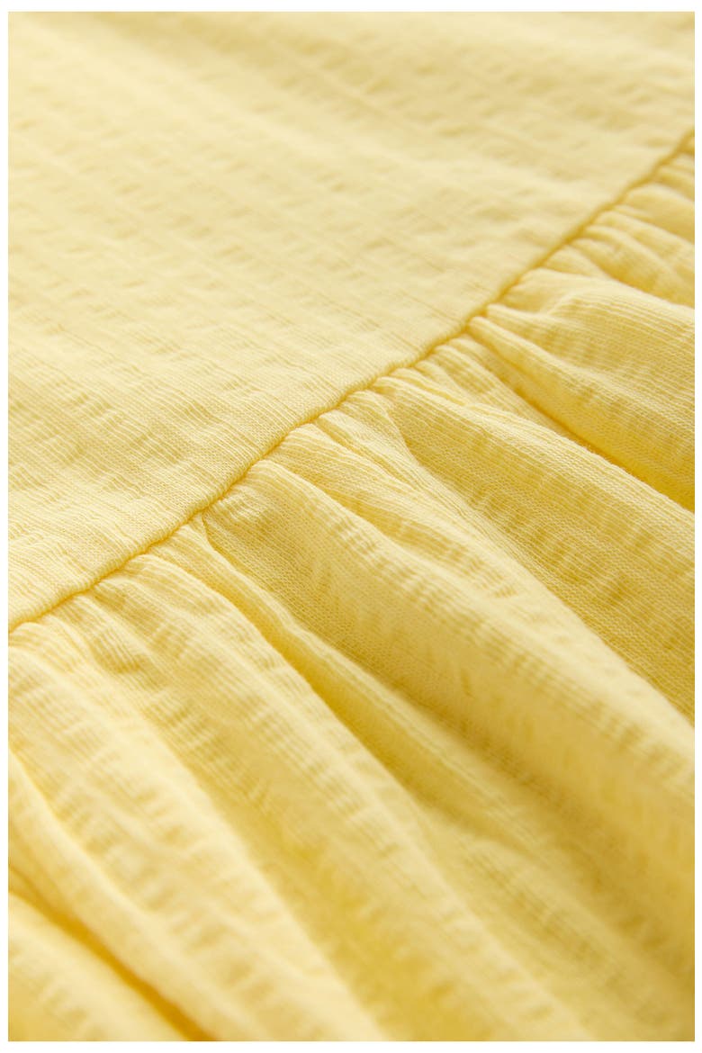 Kids' Sleeveless Cotton Jersey Drop Waist Sundress, Alternate, color, YELLOW