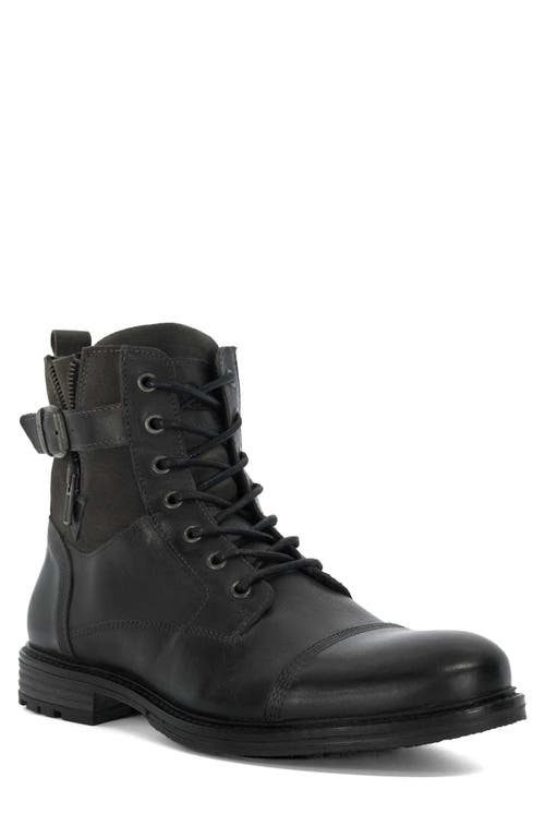 Dune London Call Moto Boot In Gray