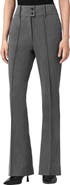 AllSaints Astra Pleated Flare Leg Pants