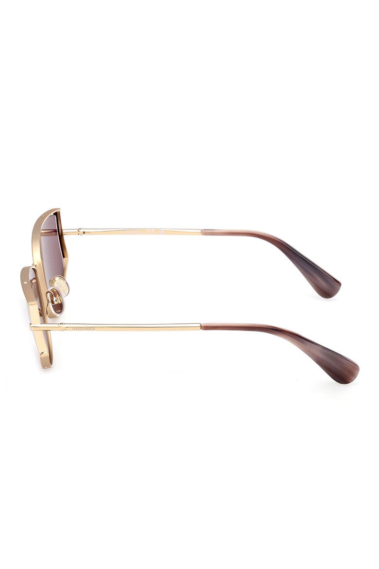 Menton 58mm Cat Eye Sunglasses, Alternate, color, GOLD/ STRIPED PLUM/ VIOLET