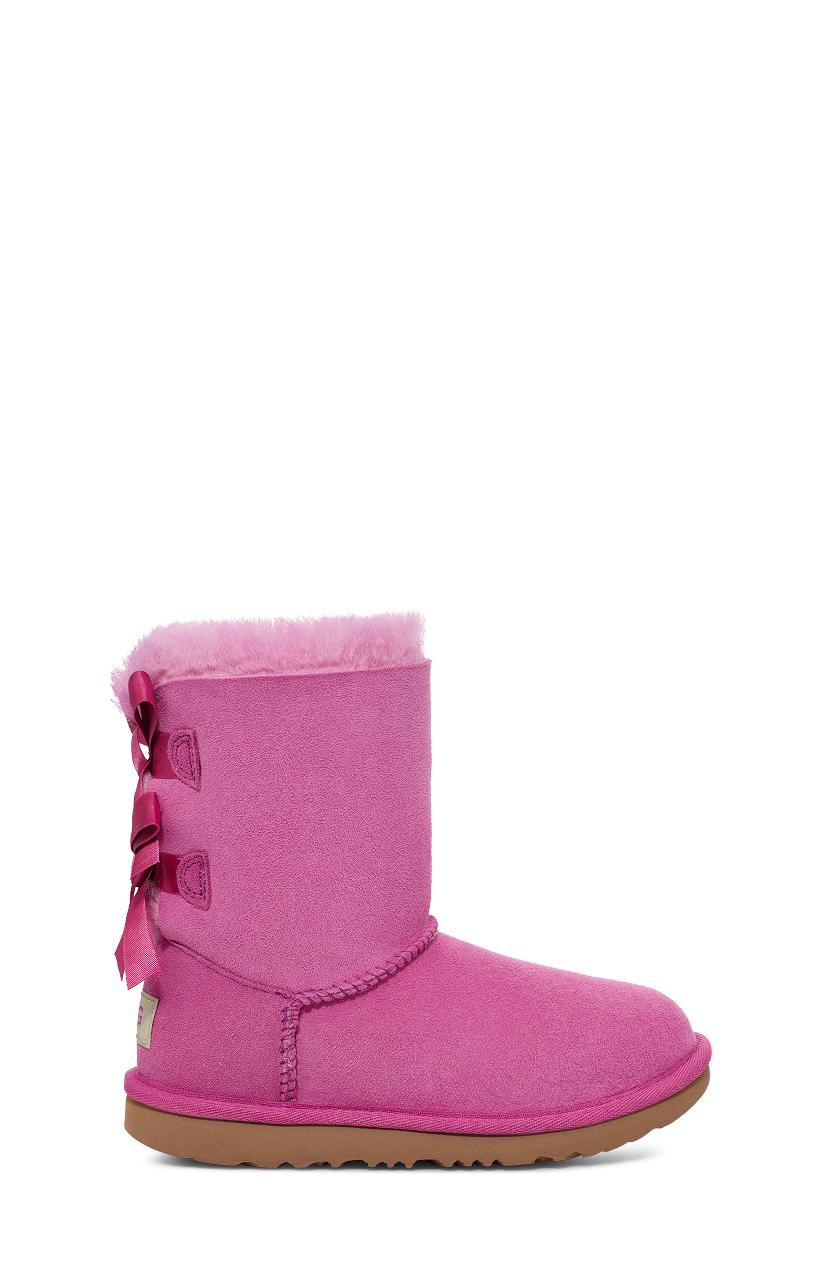 UGG<sup>®</sup> Kids' Bailey Bow II Water Resistant Genuine Shearling Boot, Alternate, color, 